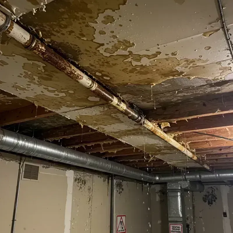 Ceiling Water Damage Repair in Waterman, IL