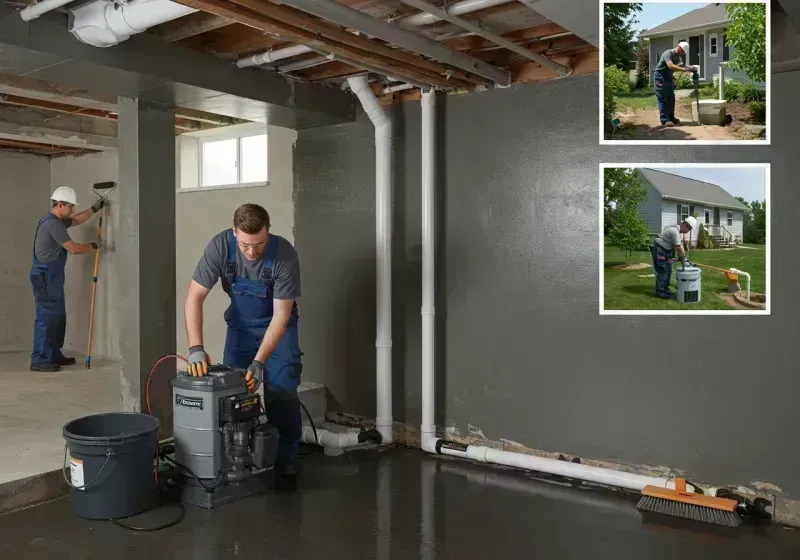 Basement Waterproofing and Flood Prevention process in Waterman, IL